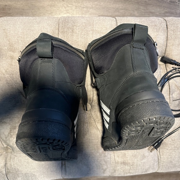 Adidas tall boy black leather - Picture 4 of 6